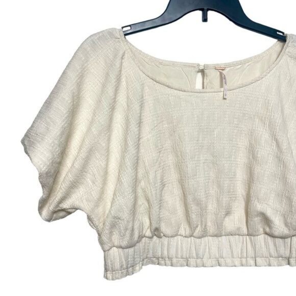 Free People Tovah Crop Top in Tofu Size L - Picture 8 of 12